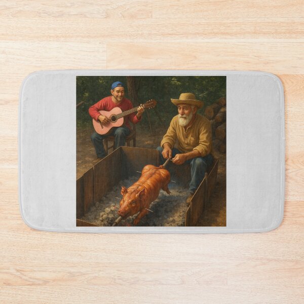 Item preview, Music and Roasted Pork, Puerto Rico Tradition designed and sold by Por.Ahi.PR.