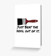 Bob Ross Quote Greeting Card