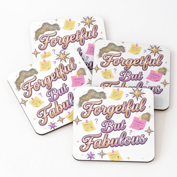 Item preview, Forgetful But Fabulous ADHD Confidence  designed and sold by Quillway.