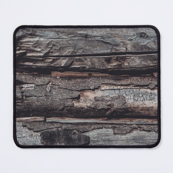 Item preview, Hand-Hewn Rustic Log Cabin Wall Close-Up designed and sold by Amy Mitchell.