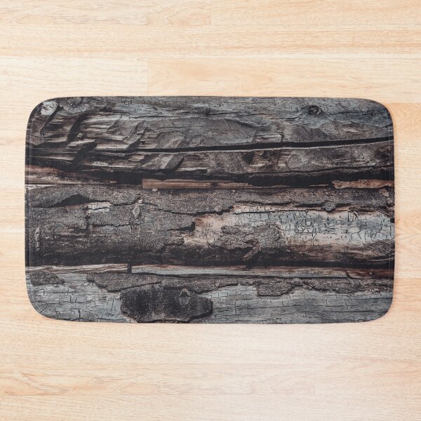 Item preview, Hand-Hewn Rustic Log Cabin Wall Close-Up designed and sold by Amy Mitchell.