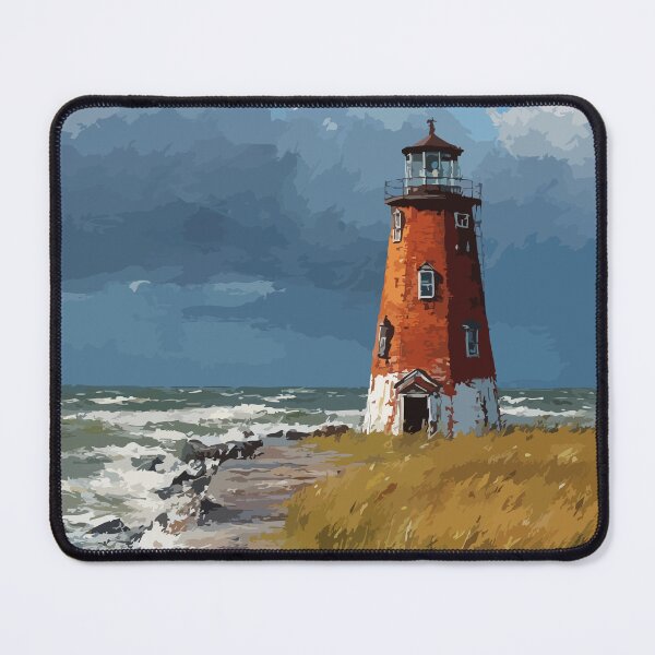 Item preview, Point Prim Prince Edward Island | Coastal Headland Landscape Poster designed and sold by TuncGK.