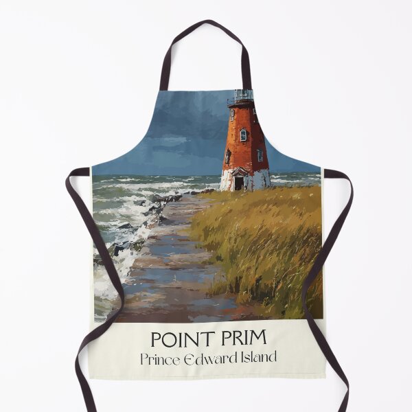 Item preview, Point Prim Prince Edward Island | Coastal Headland Landscape Poster designed and sold by TuncGK.
