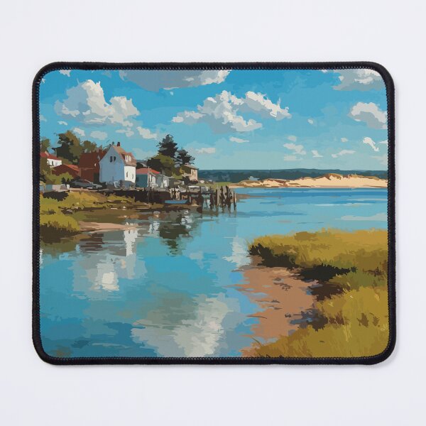Item preview, Savage Harbour Prince Edward Island | Calm Inlet Landscape Poster designed and sold by TuncGK.
