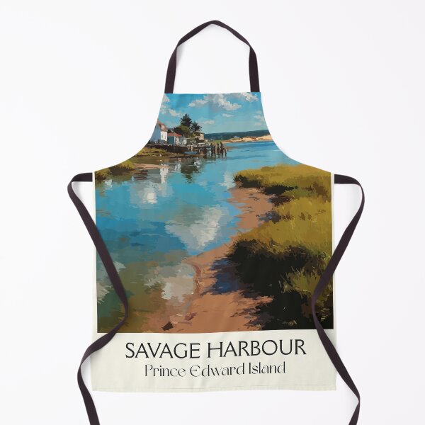 Item preview, Savage Harbour Prince Edward Island | Calm Inlet Landscape Poster designed and sold by TuncGK.