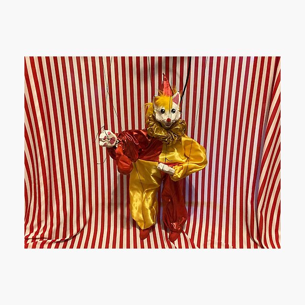 Item preview, Balloon Trick Cat designed and sold by CraftWhimFairy.
