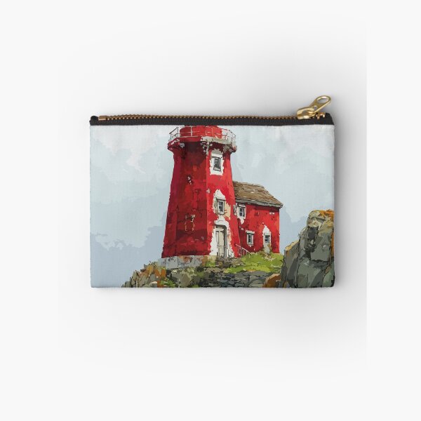 Item preview, Seacow Head Prince Edward Island | Red Cliffs & Lighthouse Poster designed and sold by TuncGK.