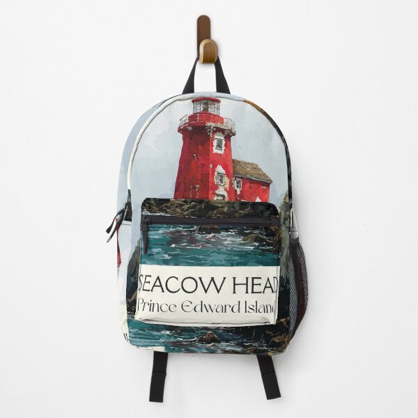 Item preview, Seacow Head Prince Edward Island | Red Cliffs & Lighthouse Poster designed and sold by TuncGK.