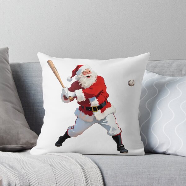 Item preview, Santa playing baseball  designed and sold by Nomad-Maynard.