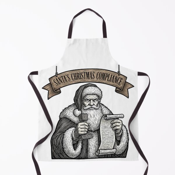 Item preview, The 10 Commandments of Christmas: Enforced by Santa's Compliance Officer designed and sold by HelixPedia.