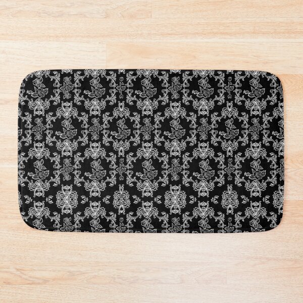 Item preview, Roses & Thorns (White on Black) designed and sold by Morrison Witchery.