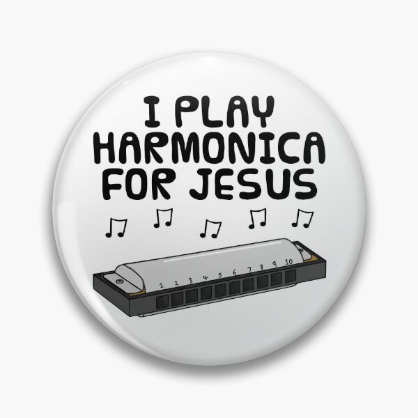 Item preview, I Play Harmonica For Jesus, Christian Blues Musician designed and sold by doodlerob.