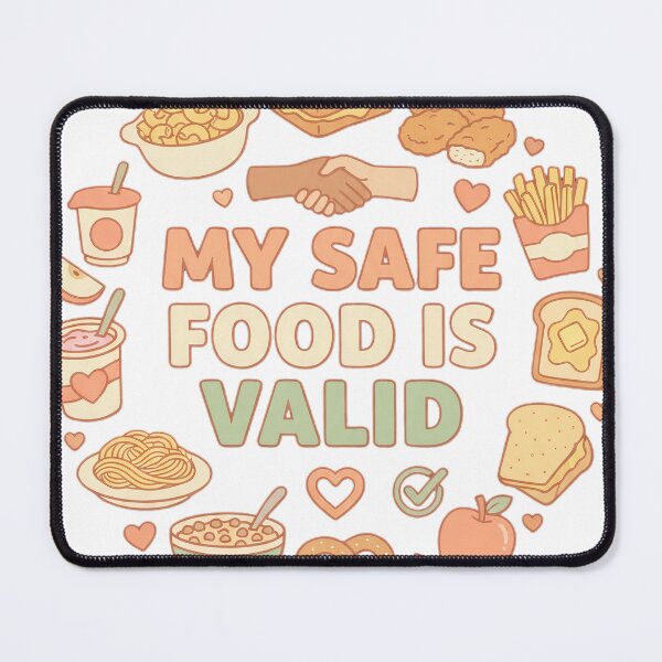 Item preview, My Safe Food Is Valid Autism Food Support Tee designed and sold by Quillway.