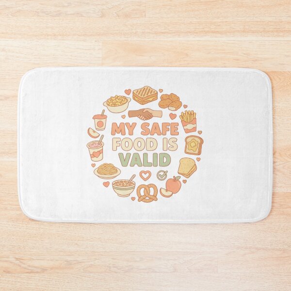 Item preview, My Safe Food Is Valid Autism Food Support Tee designed and sold by Quillway.