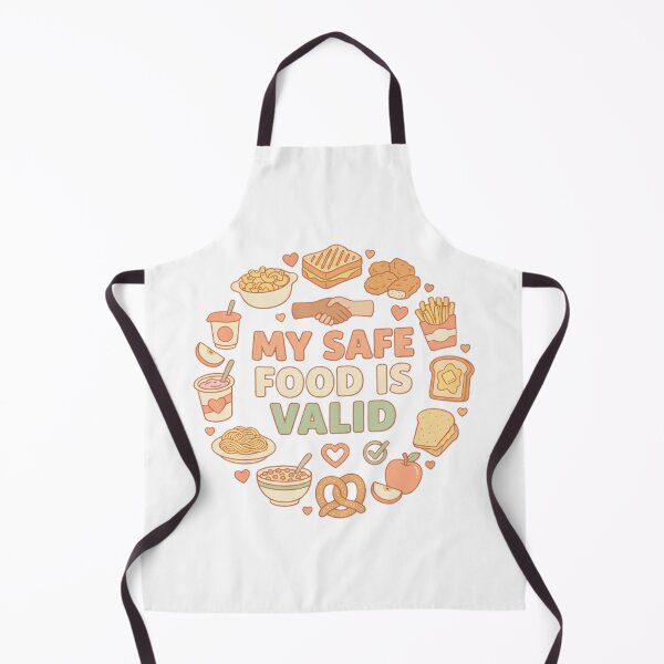 Item preview, My Safe Food Is Valid Autism Food Support Tee designed and sold by Quillway.