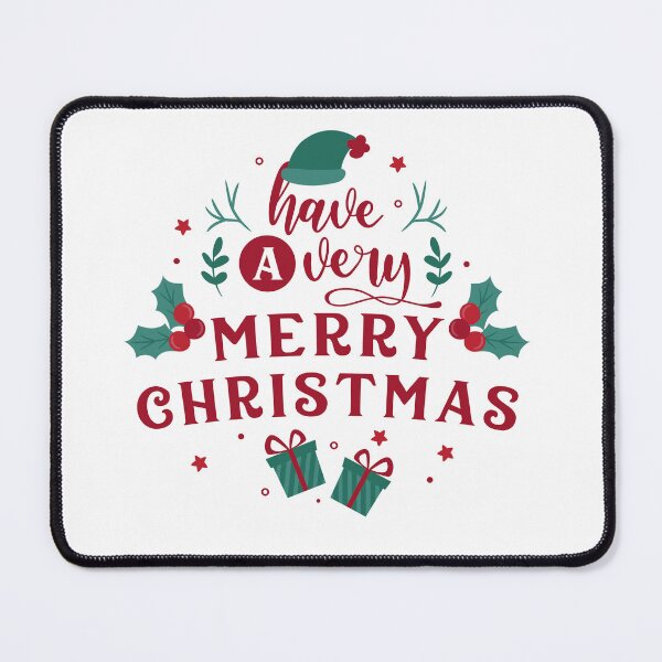 Item preview, Have a Very Merry Christmas Typography – Festive Holiday Lettering Design designed and sold by ZYNORAworld.