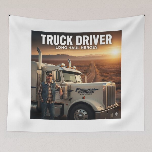 Item preview, Truck driver Long haul Hero's designed and sold by BlingandGifts.
