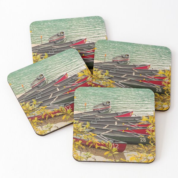 Item preview, Yoho National Park Canada | Emerald Lake Canoes | Travel Photography designed and sold by anthonylonder.