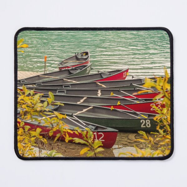 Item preview, Yoho National Park Canada | Emerald Lake Canoes | Travel Photography designed and sold by anthonylonder.