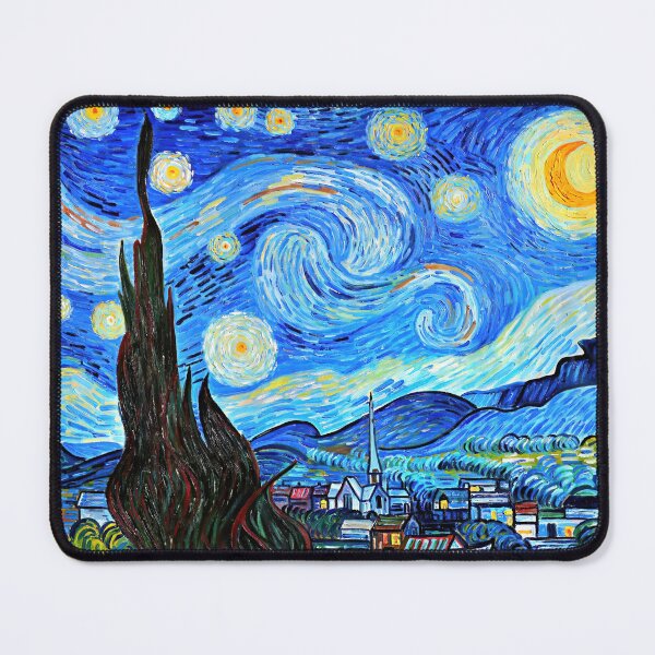 Item preview, The Starry Night (1889) – Vincent van Gogh Classic Art Print designed and sold by ImgPrint.