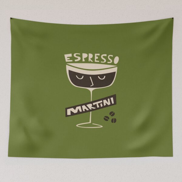 Item preview, Espresso Martini Graphic Illustration designed and sold by pointense.