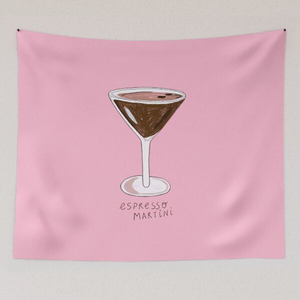 Item preview, Pink Espresso Martini Line Art designed and sold by pointense.