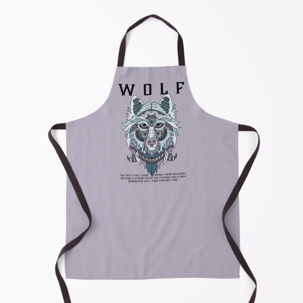 Artikelvorschau, Wolfsgeistführer (in Farbe) entworfen und verkauft von Morrison Witchery.
