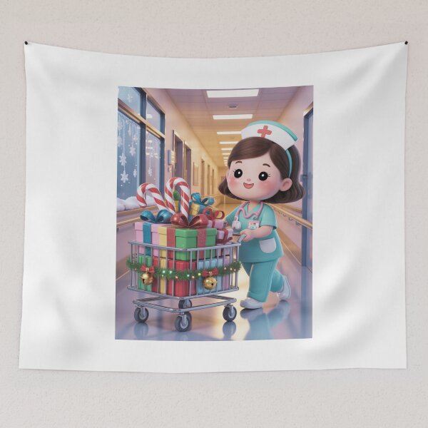 Item preview, Candy Cane Cart Rounds designed and sold by McVrax.