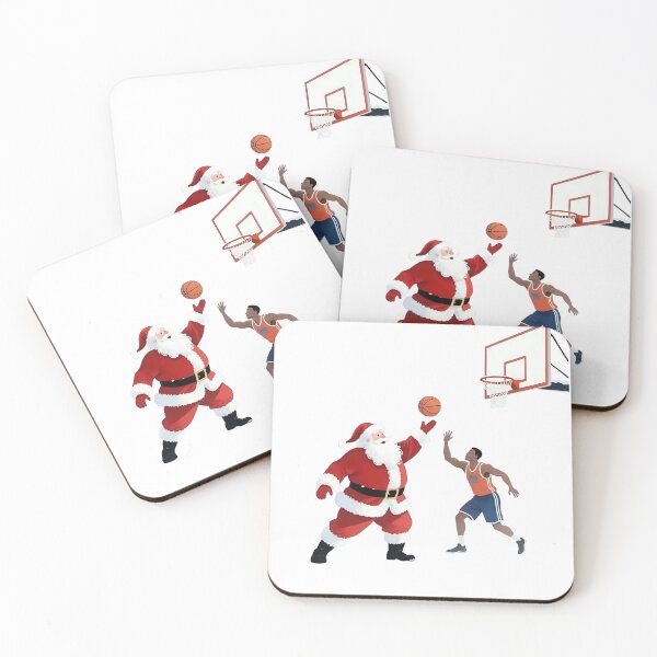 Item preview, Santa playing basketball  designed and sold by Nomad-Maynard.