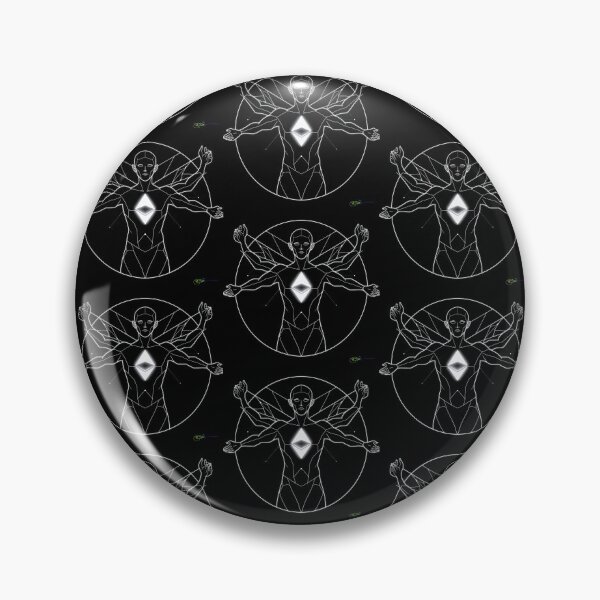 Item preview, Ethereum Ascended Being – Sacred Geometry Web3 Enlightenment Symbol designed and sold by Benito Del Ray.