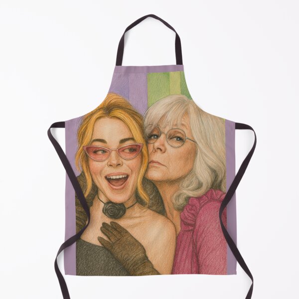 Aperçu de l'œuvre Dessin affiche de Freakier Friday avec Lindsay Lohan et Jamie Lee Curtis créée et vendue par PopCultureAndStuff.