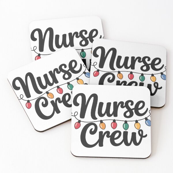 Item preview, Nurse Crew Christmas Lights - Festive Holiday Nursing Team designed and sold by FOFANOS28.