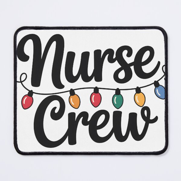 Item preview, Nurse Crew Christmas Lights - Festive Holiday Nursing Team designed and sold by FOFANOS28.