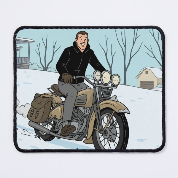 Item preview, Winter motorcycle ride designed and sold by Be-Random.