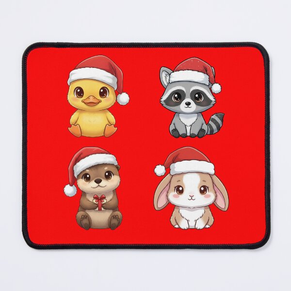 Item preview, 4-in-1 Cute Christmas Animal Pack | Cute Christmas designed and sold by PFS-.