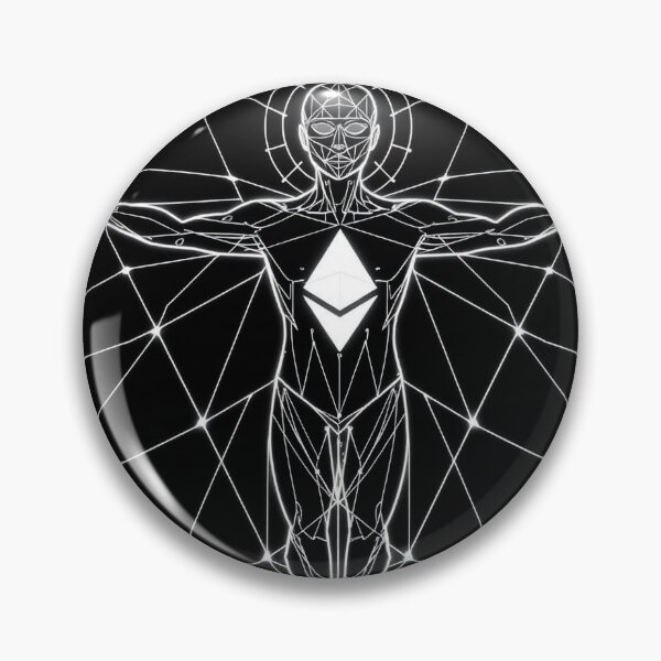 Item preview, Ethereum Cosmic Balance – Sacred Geometry Symbol of Decentralized Unity designed and sold by Benito Del Ray.