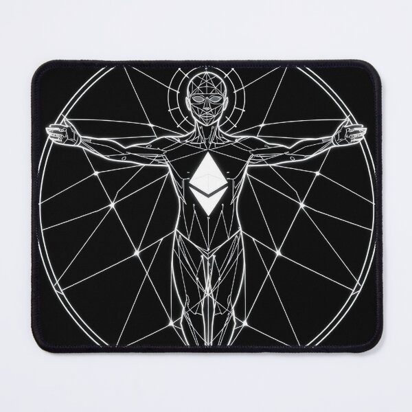 Item preview, Ethereum Cosmic Balance – Sacred Geometry Symbol of Decentralized Unity designed and sold by Benito Del Ray.