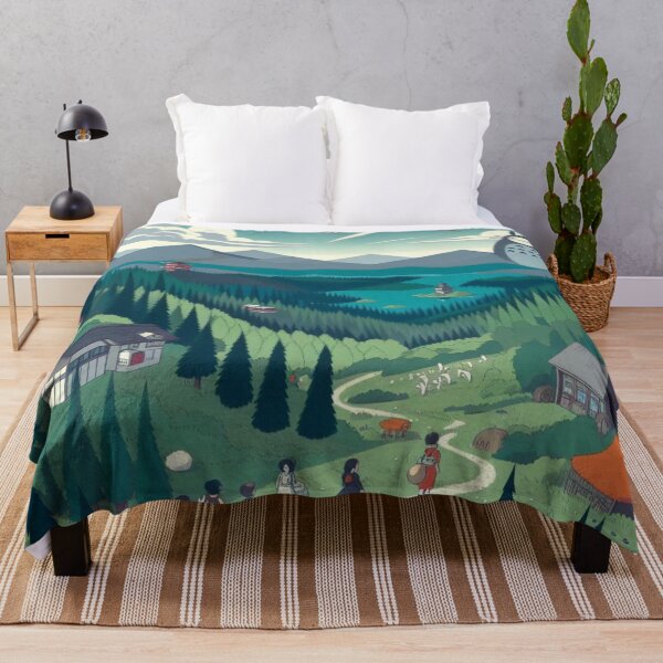 Item preview, Studio Ghibli Landscape designed and sold by AnimeRay.