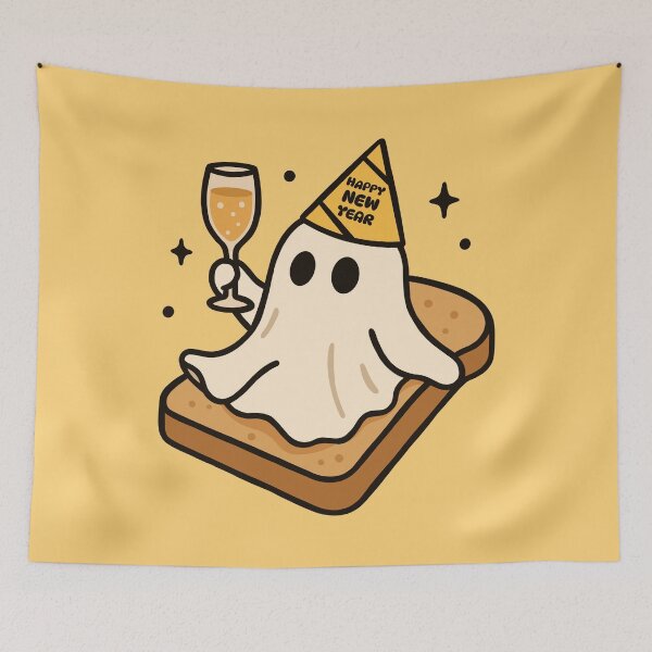 Item preview, New Year’s Eve Ghost on Toast designed and sold by Ghost on Toast.