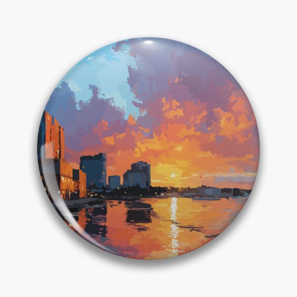 Item preview, Stratford Prince Edward Island | Waterfront Sunset Poster designed and sold by TuncGK.