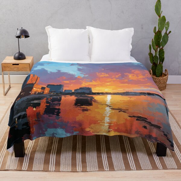 Item preview, Stratford Prince Edward Island | Waterfront Sunset Poster designed and sold by TuncGK.