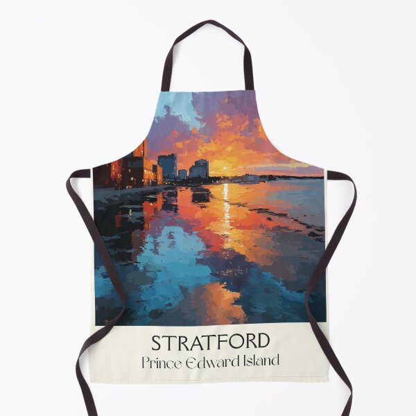 Item preview, Stratford Prince Edward Island | Waterfront Sunset Poster designed and sold by TuncGK.