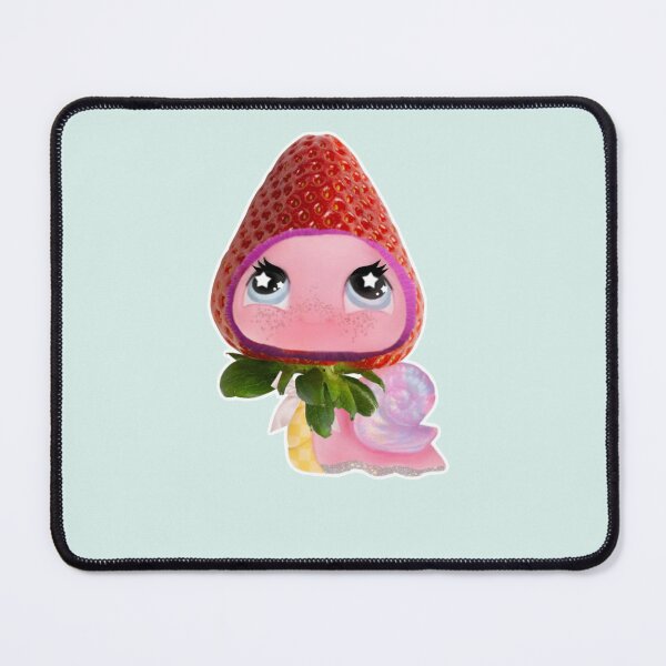 Item preview, What if a snail wore a strawberry as a hat? designed and sold by SereneGlowie.