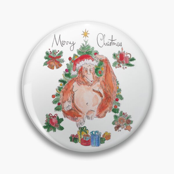 Item preview, Merry Christmas - The Orangutan Gallery designed and sold by The Orangutan Gallery.