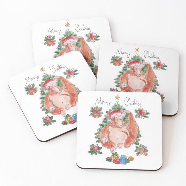 Item preview, Merry Christmas - The Orangutan Gallery designed and sold by The Orangutan Gallery.