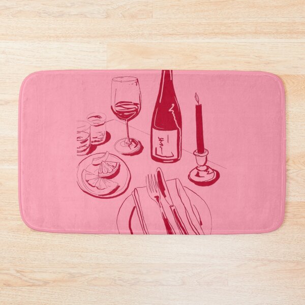 Item preview, Romantic Dinner Table Sketch designed and sold by pointense.