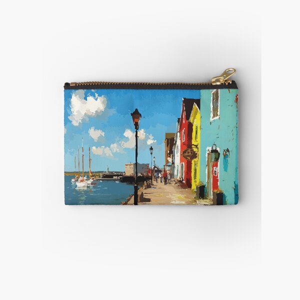 Item preview, Summerside Prince Edward Island | Colourful Waterfront Poster designed and sold by TuncGK.