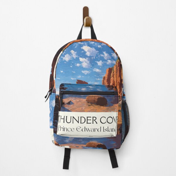 Item preview, Thunder Cove Prince Edward Island | Red Rock Coastline Poster designed and sold by TuncGK.
