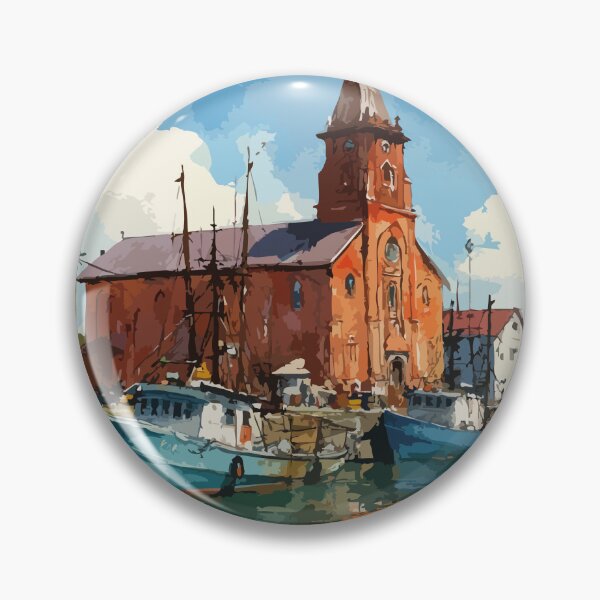 Item preview, Tignish Prince Edward Island | Village Waterfront Poster designed and sold by TuncGK.