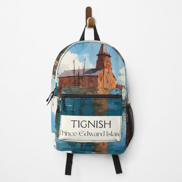 Item preview, Tignish Prince Edward Island | Village Waterfront Poster designed and sold by TuncGK.